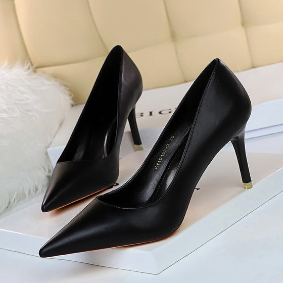 Pointed Fashion High Heels - Deal Digga