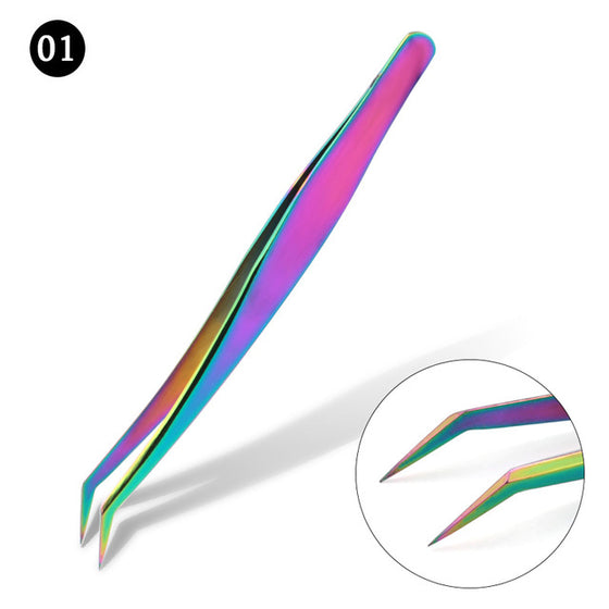 1 Pcs Eyelashes Tweezers - Deal Digga