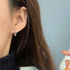 Geometric Droop Hoop Earrings - Deal Digga