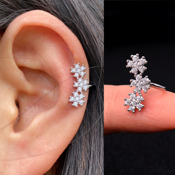 Leaf Stars Earcuff Clip Earring - Deal Digga