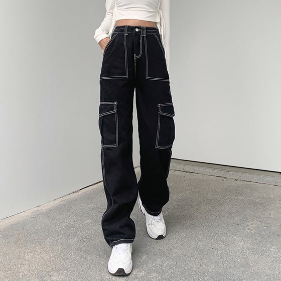 Brooklyn | Patchwork Baggy Jeans