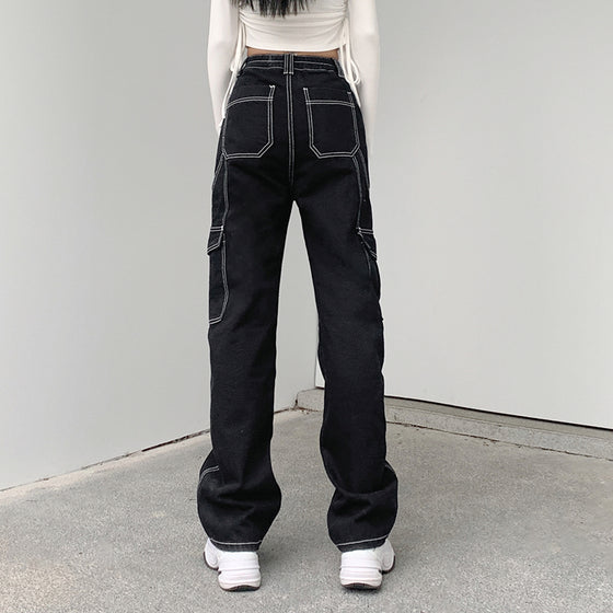 Brooklyn | Patchwork Baggy Jeans