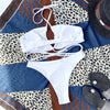 Sexy Drawstring Bandage Bikini Set - Deal Digga