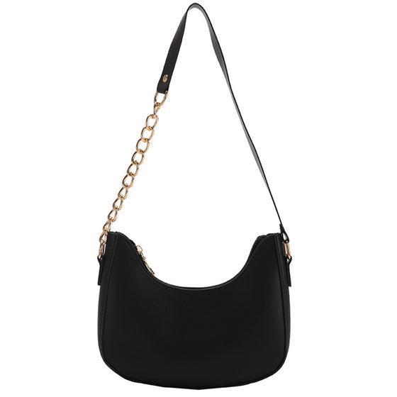 Soft Chain Leather Handbag - Deal Digga