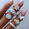 Groovy and Chunky Rings Set - Deal Digga