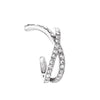 Exquisite Rhinestone Ear Cuff Earring - Deal Digga