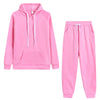 Fleece Tracksuit 2 Pieces Set Pullover Hoodies+Pants - Deal Digga