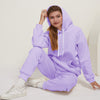 Fleece Tracksuit 2 Pieces Set Pullover Hoodies+Pants - Deal Digga