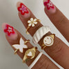 Groovy and Chunky Rings Set - Deal Digga