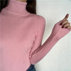 Ribbed Long Sleeve Turtleneck - Deal Digga