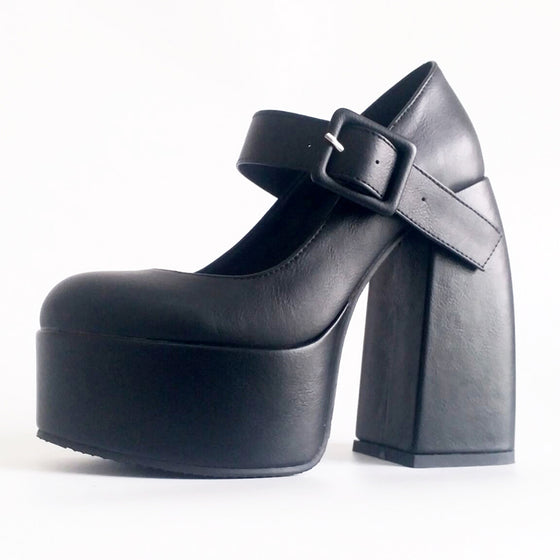 Mary Jane Chunky Platforms - Deal Digga