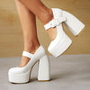 Mary Jane Chunky Platforms - Deal Digga