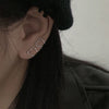 Silver Heart Ear Cuff Stackable Simple C-shape Earrings - Deal Digga