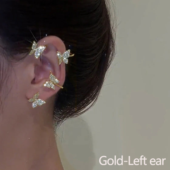 Butterfly Ear Clips - Deal Digga