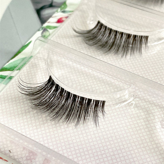 3 pairs Mink Invisible Band EyeLashes