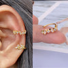 Leaf Stars Earcuff Clip Earring - Deal Digga