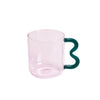 Designer Colourful Glass Mug - Deal Digga