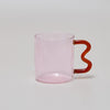 Designer Colourful Glass Mug - Deal Digga