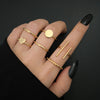 7 Golden Rings Set - Deal Digga