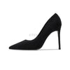 Black Pointed Toe High Heel - Deal Digga