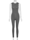 Skye | Streetwear Long Sleeve Bodycon Jumpsuit - Deal Digga