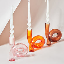  Spiral Clear Glass Vase/Candle Holder - Deal Digga