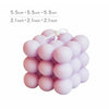 Bubble Cube Soy Wax Candle - Deal Digga