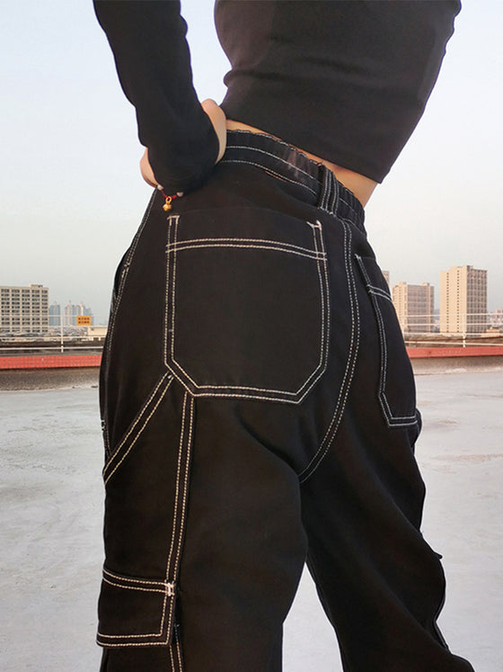 Brooklyn | Patchwork Baggy Jeans