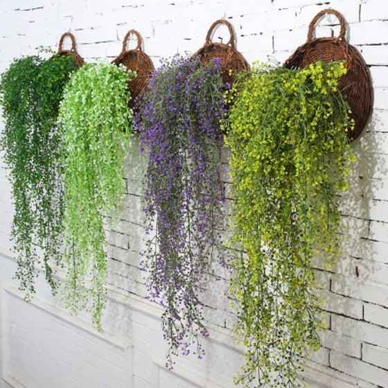 Artificial Hanging Flower Plant - Deal Digga