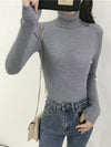 Ribbed Long Sleeve Turtleneck - Deal Digga