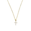 Sterling Cross Charm Pendant Necklace - Deal Digga