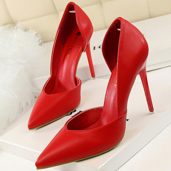 Pointed Fashion High Heels - Deal Digga