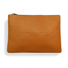 Statement clutch - Tan